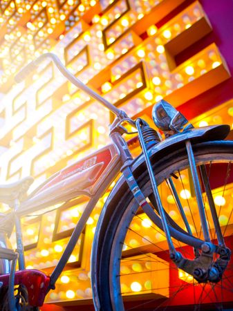 Todd Van Fleet - Jackpot - Canvas Giclee Vegas Bike Print