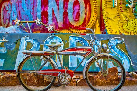 Todd Van Fleet - Viva Las Vegas - Bike Print