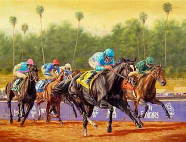 Tom Chapman - Zenyatta Winning 2009 Breeder's Cup Classic
