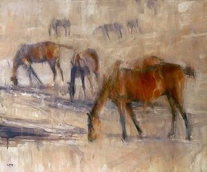 Valtcho Tonov - Kentucky Morning III - Horse Print