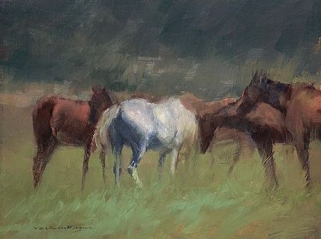 Valtcho Tonov - Southern Horses - Multiple Paper and Canvas Options