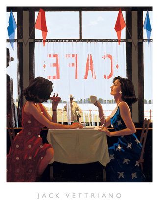 Jack Vettriano - Cafe Days