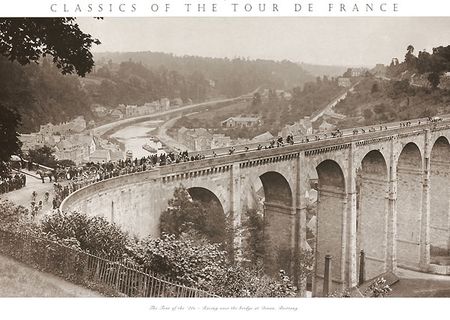 Vintage Tour De France Print - Tour of the 20's