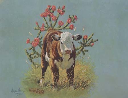 Wayne Baize - Watchful - Western Art Print