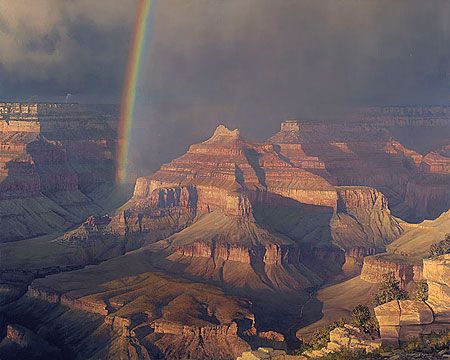 William S. Phillips - Revelation - Grand Canyon Rainbow Print