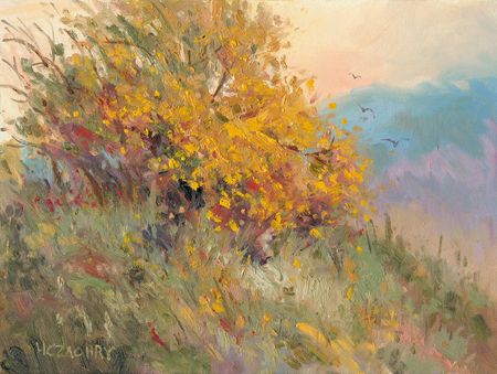 H.C. Zachry - Golden Bush - Limited Edition Print