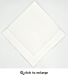 20" x 20" Hemstitched Napkin - Panama Weave