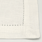 6" x 6" Panama Weave Hemstitched Cocktail Napkins - Dozen