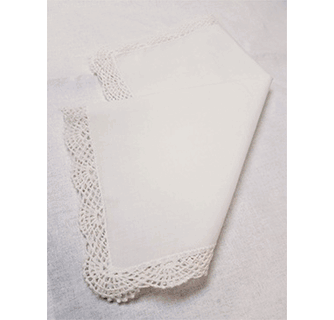 ivory lace handkerchiefs