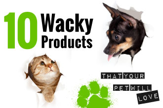10 Wacky Products Your Pet Will Love!