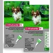 12 MONTH K 9 ADVANTIX Green (for dogs up to 10lbs.)
