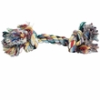 2 Knot Multi Color Tug Rope Bone - Extra Large (10 inch)
