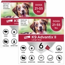 K9 Advantix II Large Dogs 21.55 lbs. | Vet-Recommended Flea, Tick & Mosquito Treatment & Prevention | 12-Mo Supply