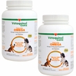 2-PACK Vetoquinol Care Triglyceride Omega Supplement - Small Breeds (500 Capsules)