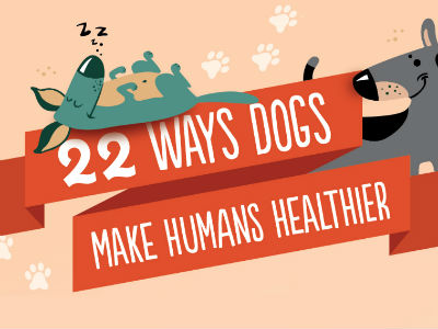 22 Ways Dogs Make Humans Healthier [Infographic]