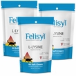 3-PACK Felisyl L-Lysine for Cats Immune System Support (180 Soft Chews)