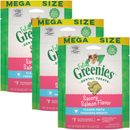 Feline Greenies Dental Cat Treats - Savory Salmon Flavor 3-Pack (13.8 oz)
