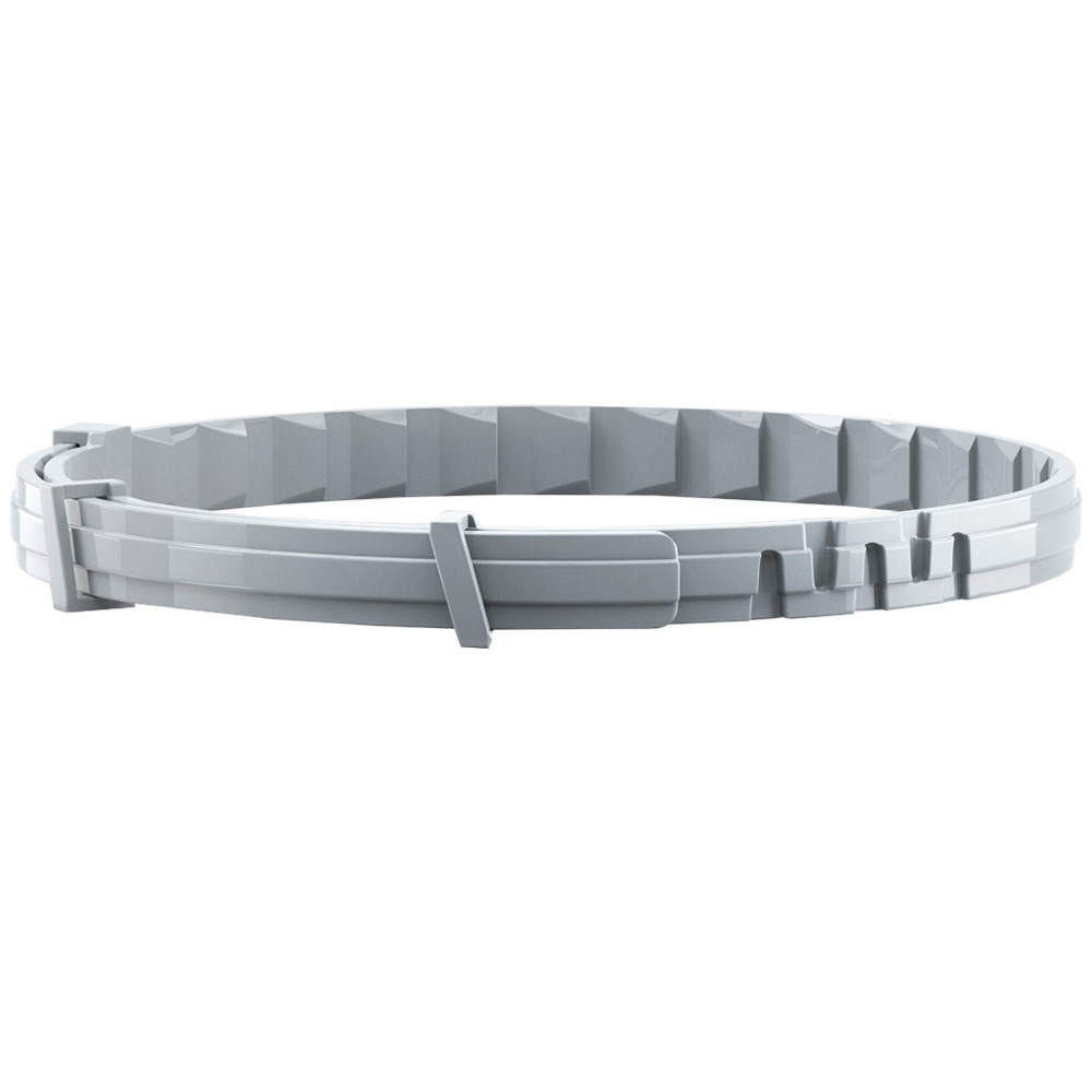 Gray flea and tick collar