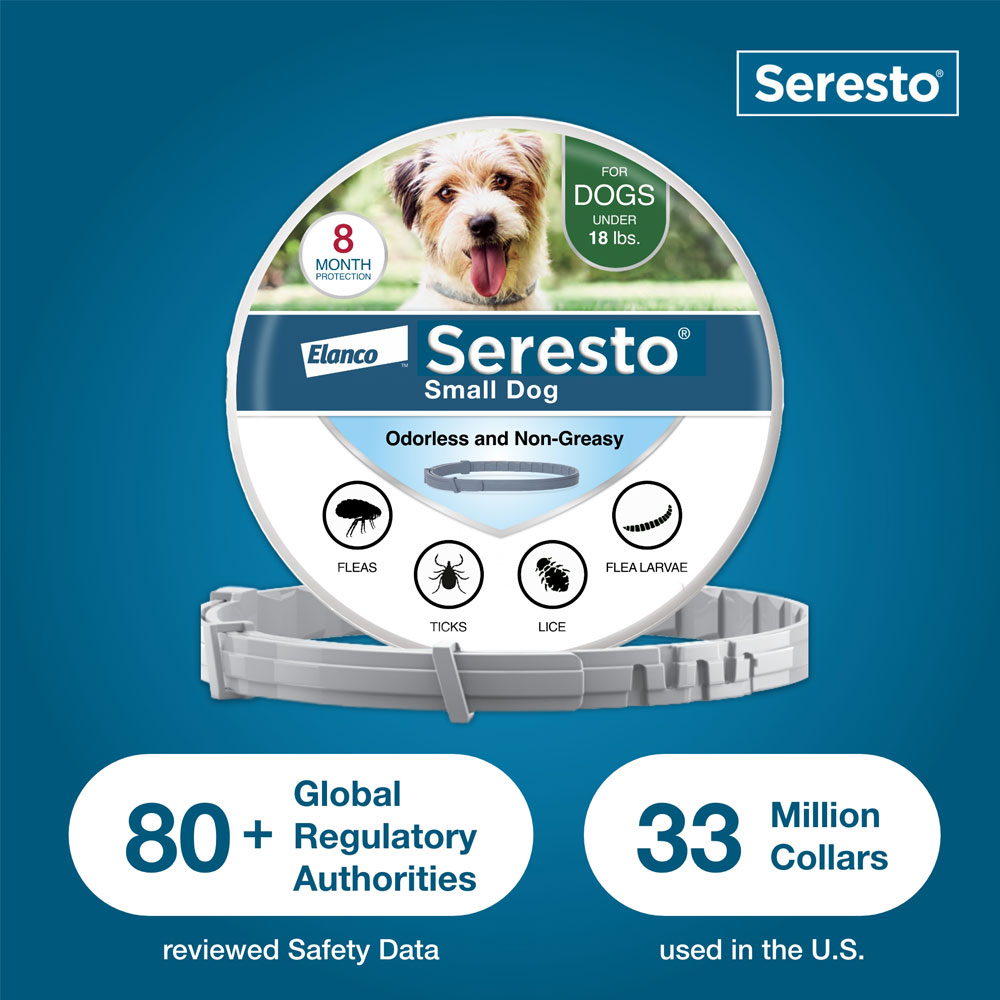 Seresto Collar for Small Dogs (3pack) On Sale EntirelyPets