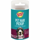 3M PET HAIR ROLLER REFILL 70 SHEETS/ROLL Veterinary Supply