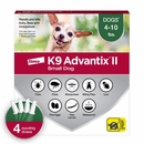 K9 Advantix II Small Dog Vet-Recommended Flea, Tick & Mosquito Treatment & Prevention | Dogs 4-10 lbs. | 4-Mo Supply