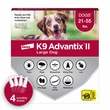 K9 Advantix II Large Dogs 21.55 lbs. | Vet-Recommended Flea, Tick & Mosquito Treatment & Prevention | 4-Mo Supply