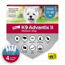K9 Advantix II Medium Dogs 11-20 lbs. | Vet-Recommended Flea, Tick & Mosquito Treatment & Prevention | 4-Mo Supply