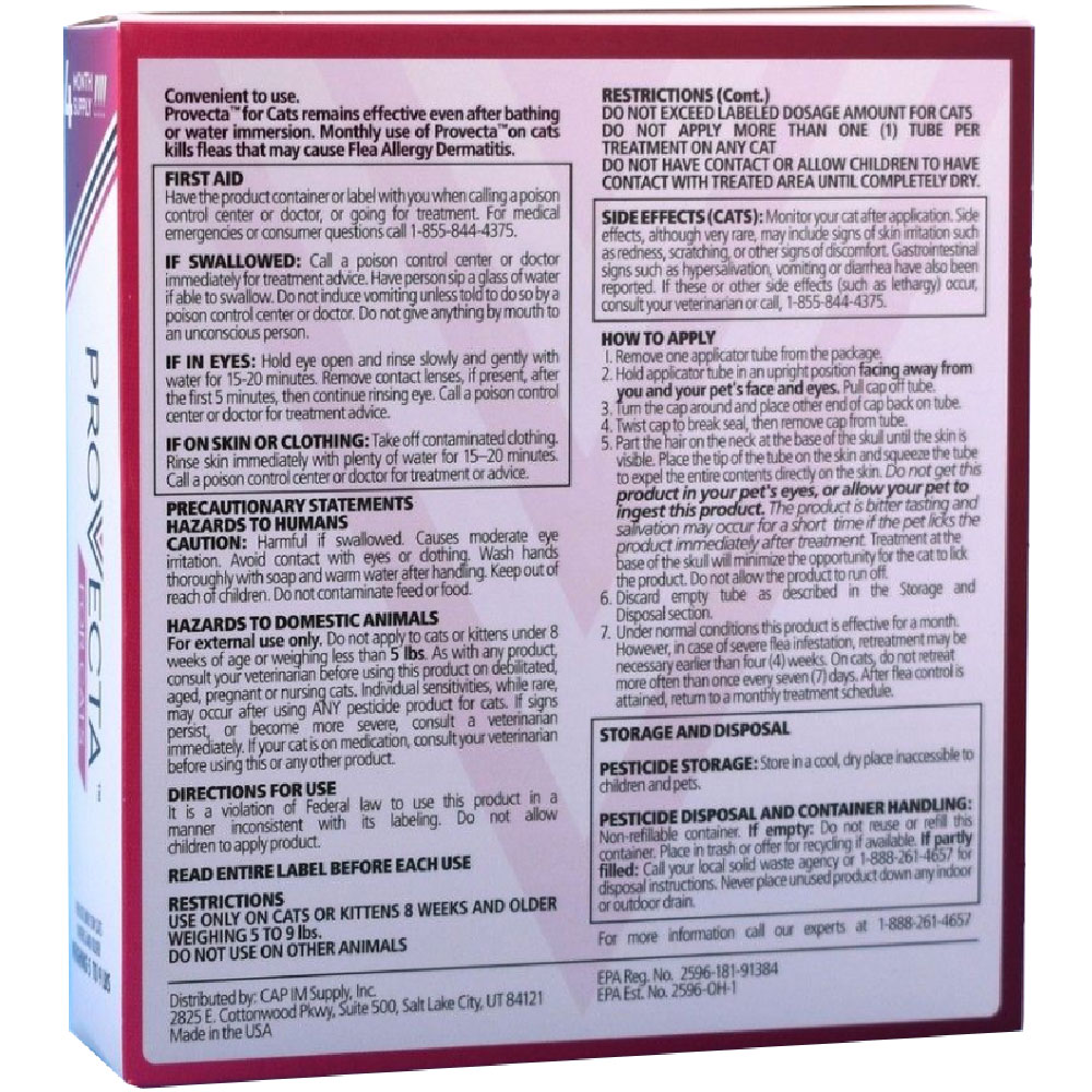4-MONTH-PROVECTA-CATS