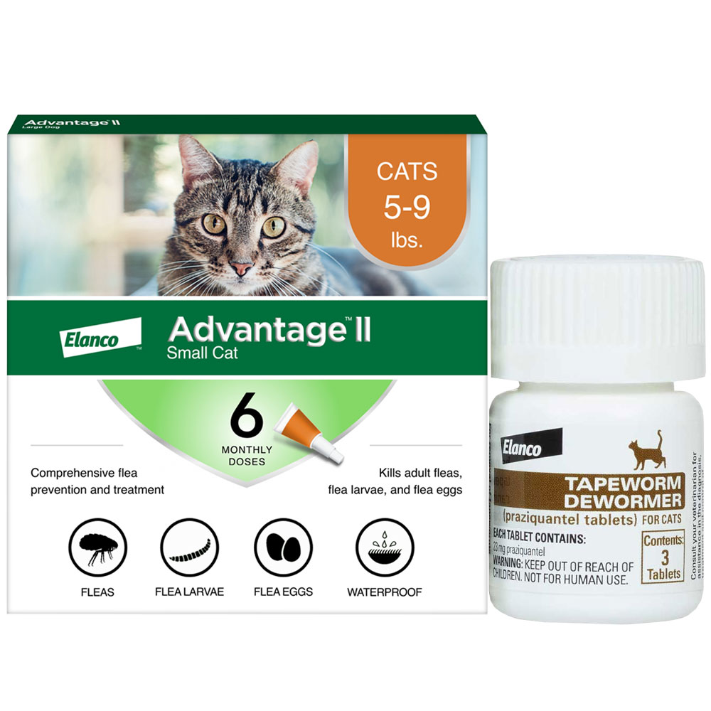 Advantage II Small Cats 59 Flea Treatment