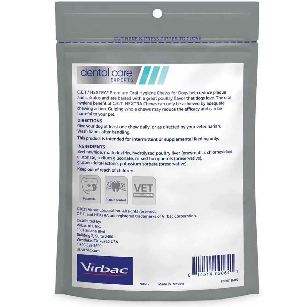 CET-HEXTRA-CHEWS-PETITE-DOGS-180-COUNT