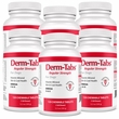 6-PACK Derm-Tabs Regular Strength for Dogs (720 Chewable Tablets)