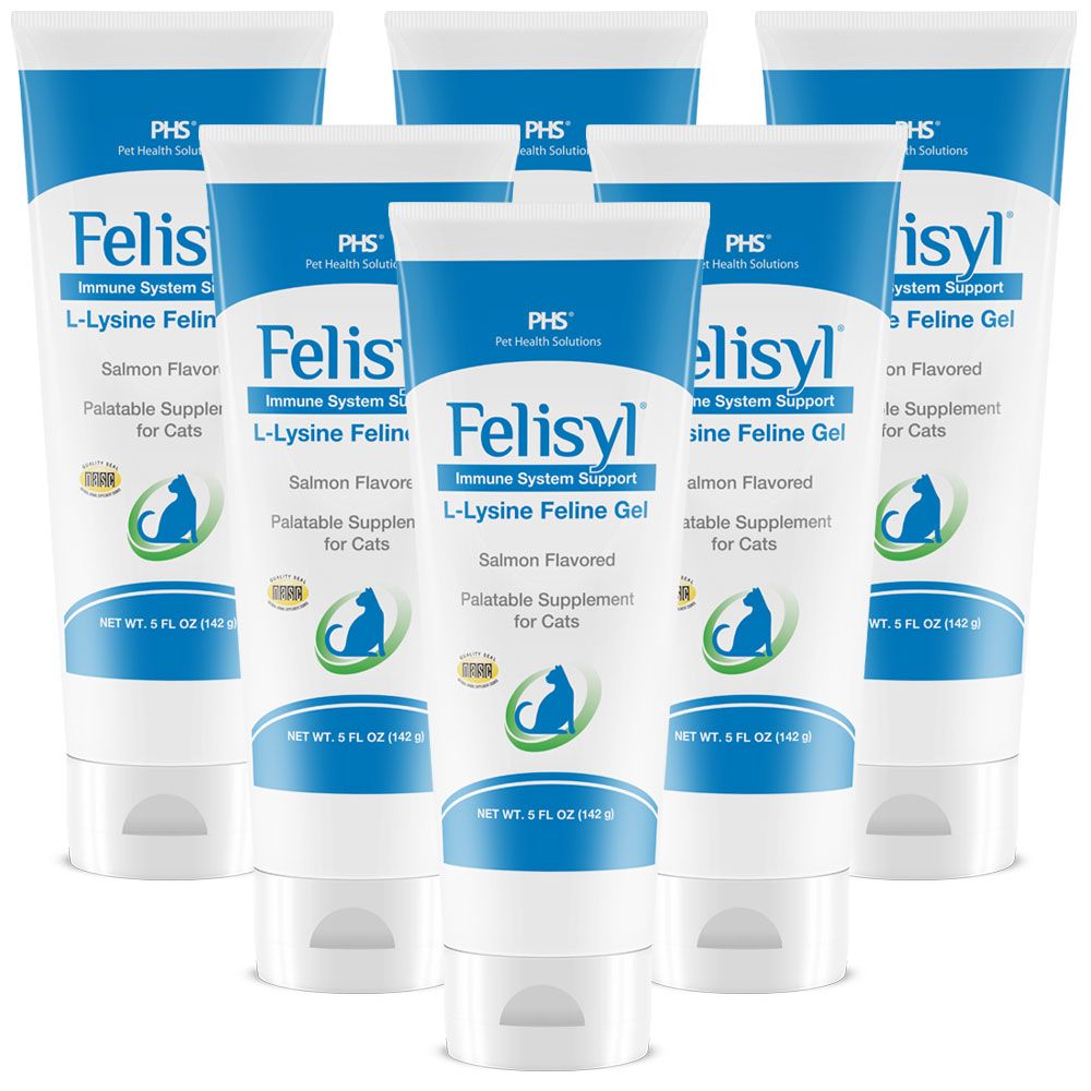 6PACK Felisyl Llysine Immune System Support Gel for Cats (30 oz) On Sale EntirelyPets