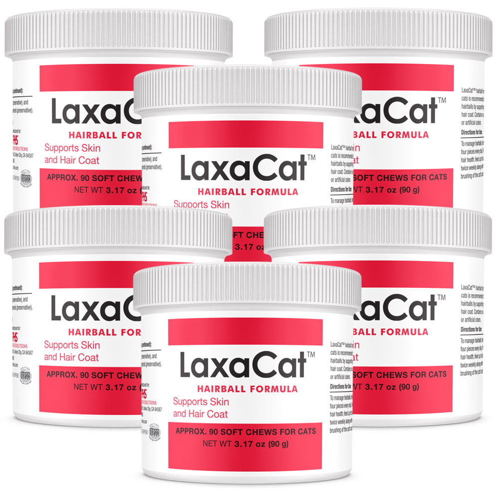 6-PACK-LAXACAT-HAIRBALL-REMEDY-360-SOFT-CHEWS