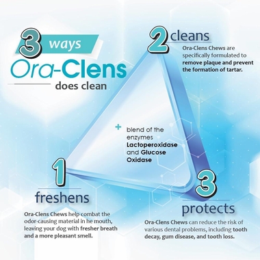 6-PACK-ORA-CLENS-ORAL-HYGIENE-CHEWS-SMALL-180-CHEWS