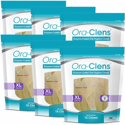 6-PACK-ORA-CLENS-ORAL-HYGIENE-CHEWS-XLARGE-90-CHEWS