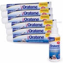 6-PACK Oratene Maintenance Oral Gel (15 oz) + FREE Breath Freshener (4 oz)