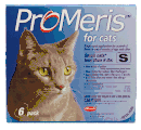 6 Pack ProMeris for  Cats under 9 lbs