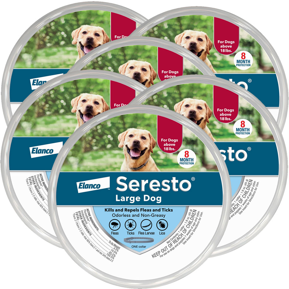 Seresto Collar for Large Dogs (6 pack) On Sale EntirelyPets