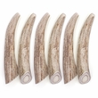 6-PACK Spizzles Deer Antler Dog Chew - Solid (Small) 4"