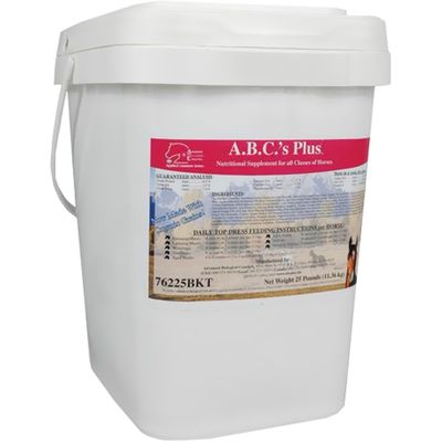 A.B.C.'s Plus Pellets (25 lb)