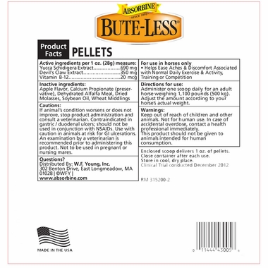 ABSORBINE-BUTE-LESS-COMFORT-RECOVERY-SUPPORT-PELLETS-2LB