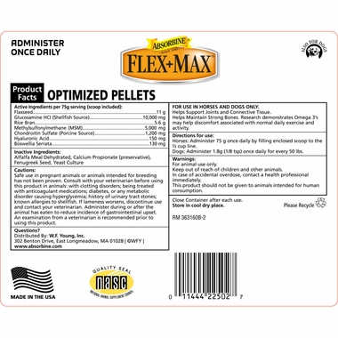 ABSORBINE-FLEX-MAX-OPTIMIZED-PELLETS-ADVANCED-JOINT-HEALTH-10LB