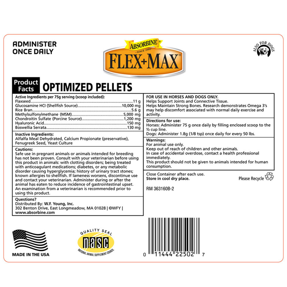 ABSORBINE-FLEX-MAX-OPTIMIZED-PELLETS-ADVANCED-JOINT-HEALTH-5LB