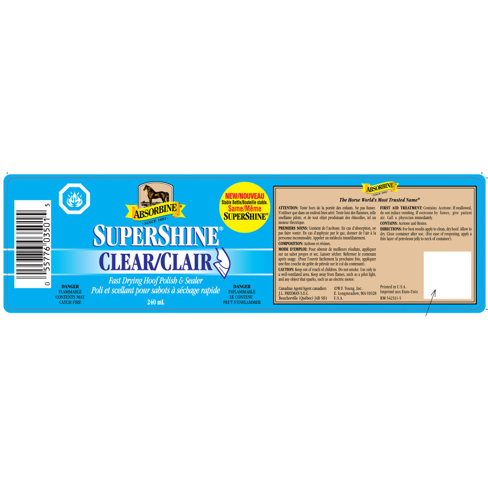 ABSORBINE-SUPERSHINE-HOOF-POLISH-CLEAR-8OZ