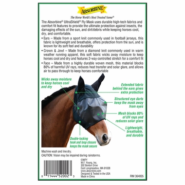 ABSORBINE-ULTRASHIELD-FLY-MASK-HORSE-SIZE-WITH-EARS