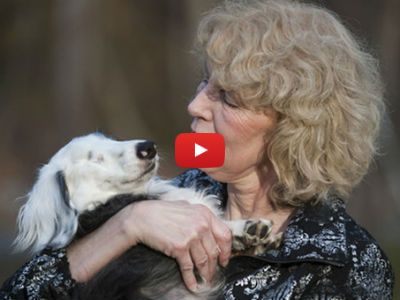 After Living Life in a Puppy Mill, This Blind Dog Has Found a Loving Forever Home