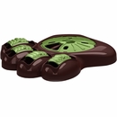 Aikiou Activity Food Center for Dogs - Brown/Green (14" x 12" x 3")