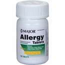 Major Allergy Chlorpheniramine Maleate 4mg (100 Tablets)