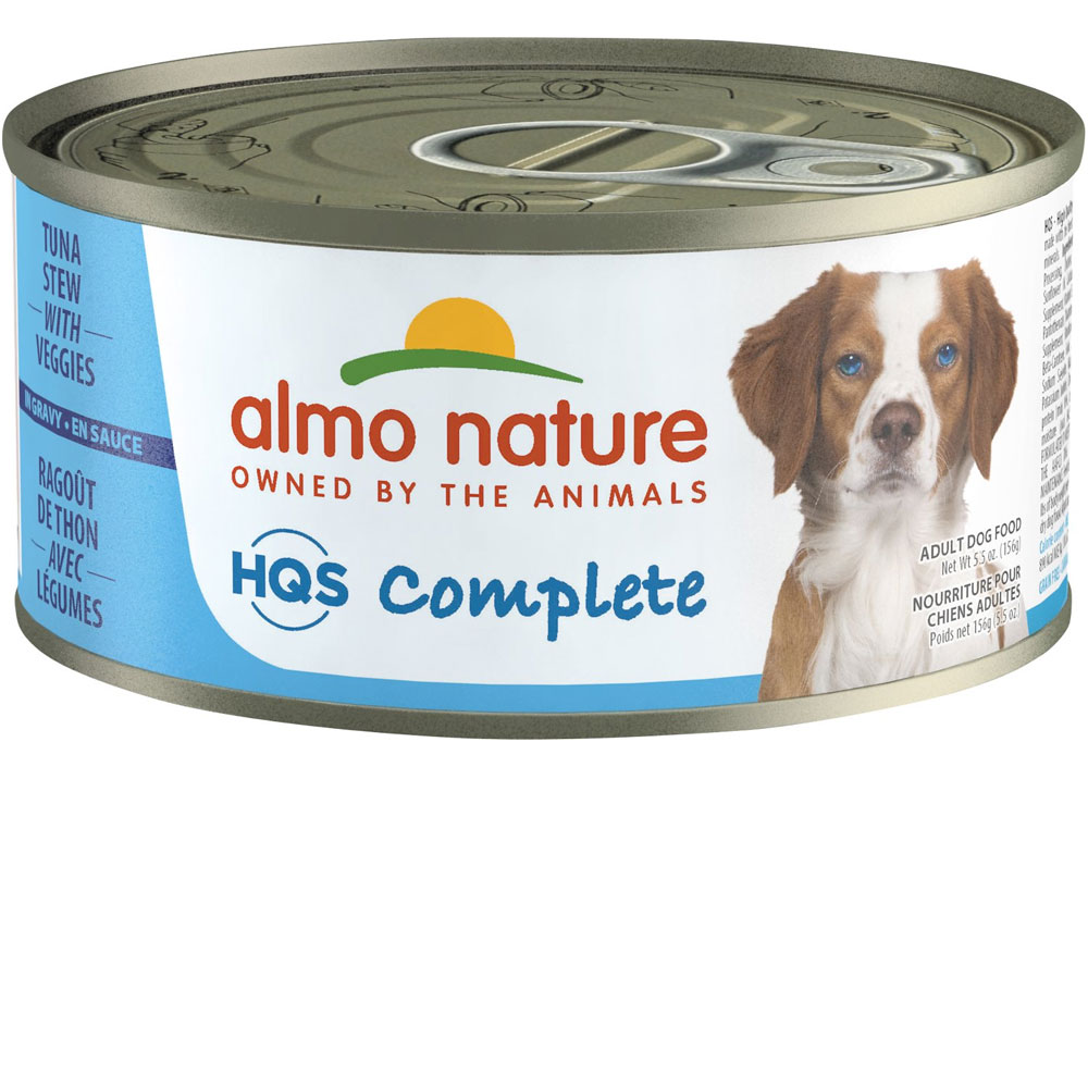 Almo Nature HQS Complete Dog Complete & Balanced Tuna Stew with Veggies