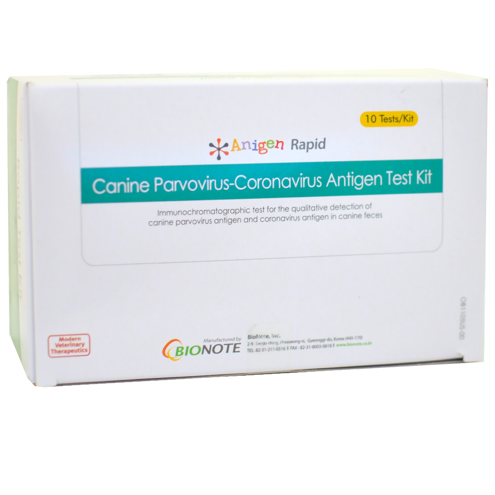 Anigen Canine ParvovirusCoronavirus Antigen Test Kit (10 Tests) On